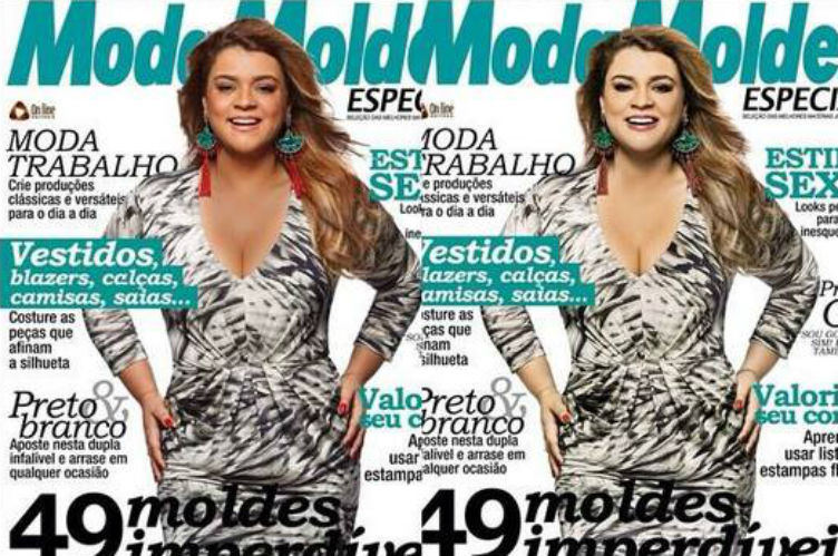 Preta Gil se sente prejudicada pelo uso excessivo do photoshop em suas fotos na capa da revista