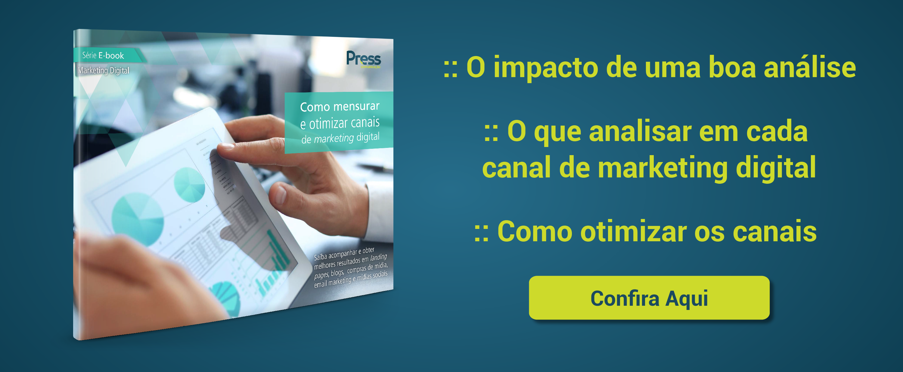 EBook Métricas e otimização no Marketing Digital: Atenção àquilo que traz Resultados