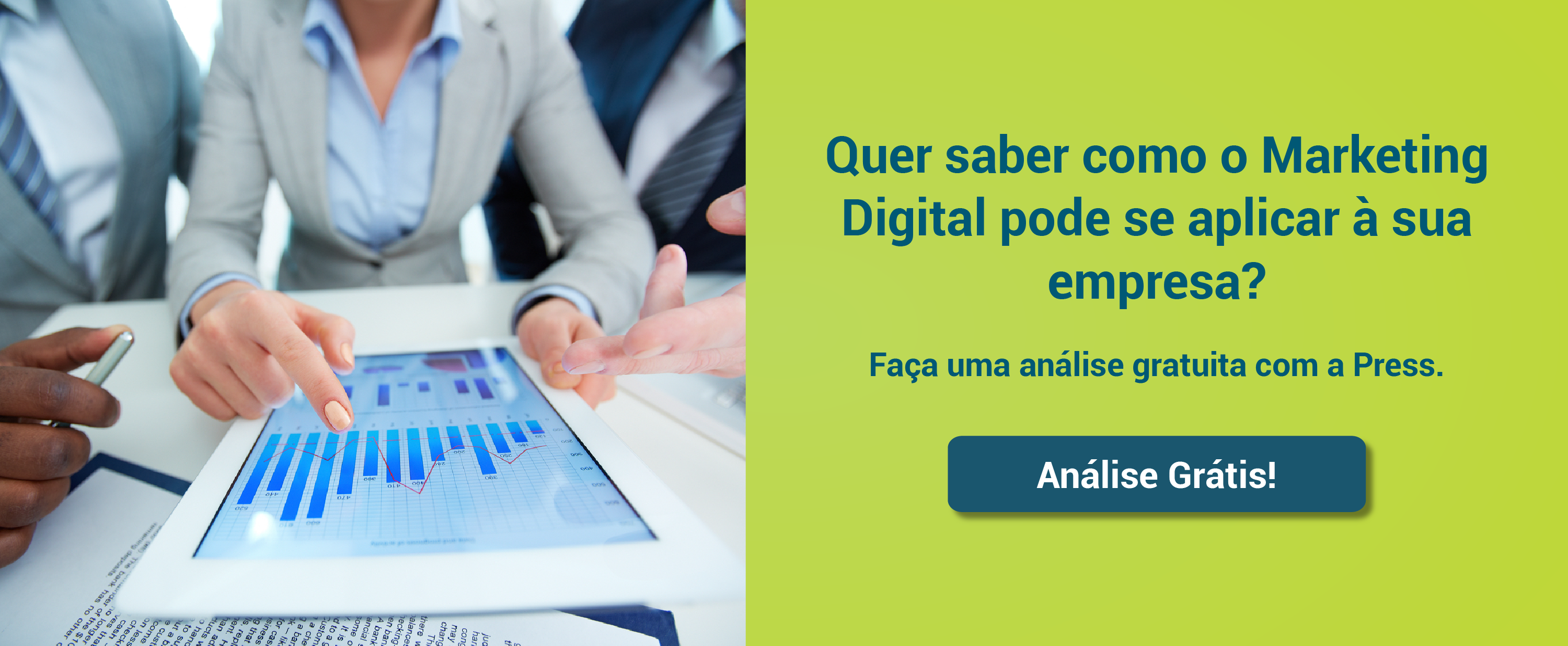 Análise grátis de marketing digital